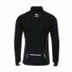 SWEAT 1/2 ZIP RUNNING FARTLEK NOIR/BLANC ERREA