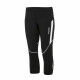 PANTALON 3/4 RUNNING JEM NOIR/BLANC ERREA