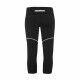 PANTALON 3/4 RUNNING JEM NOIR/BLANC ERREA