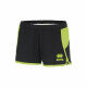 SHORT RUNNING SHIMA NOIR/VERT FLUO ERREA