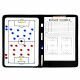 TABLEAU TACTIQUE MAGNÉTIQUE 37 X 25CM COACH FOOTBALL ZASTOR