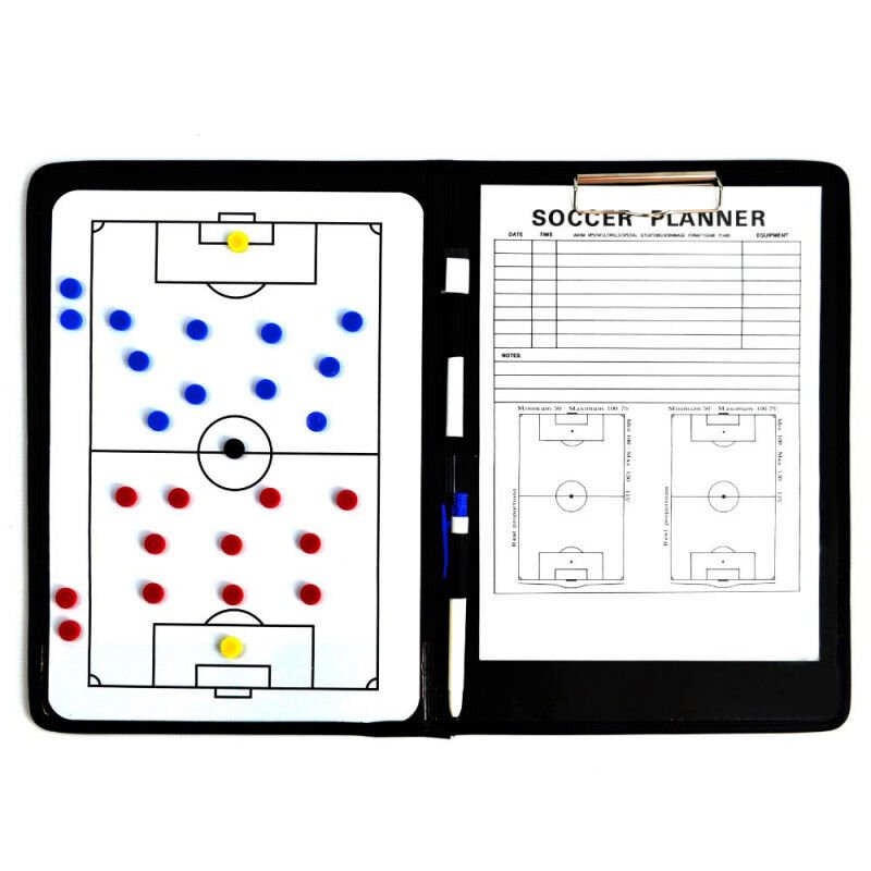 POCHETTE TABLETTE MAGNÉTIQUE TACTIQUE 37 X 25 CM COACH FOOTBALL ZASTOR 4041  - VENTE PRIVEE SPORTS