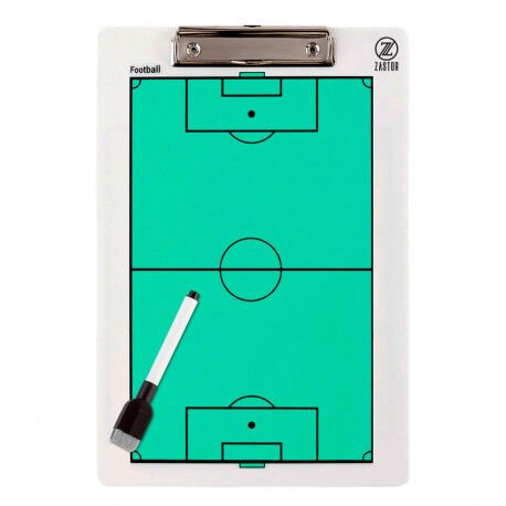 TABLEAU TACTIQUE DOUBLE FACE 34 X 23CM FOOTBALL ZASTOR 