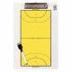 TABLEAU TACTIQUE DOUBLE FACE 34 X 23CM HANDBALL/FUTSAL ZASTOR 