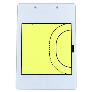TABLEAU TACTIQUE DOUBLE FACE 34 X 23CM HANDBALL/FUTSAL ZASTOR 