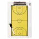 TABLEAU TACTIQUE DOUBLE FACE 34 X 23CM BASKETBALL ZASTOR 