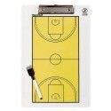 TABLEAU TACTIQUE DOUBLE FACE 34 X 23CM BASKETBALL ZASTOR 