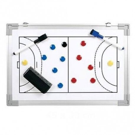 TABLEAU TACTIQUE MAGNÉTIQUE 30 X 45CM HANDBALL/FUTSAL ZASTOR 