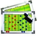 TABLEAU TACTIQUE MAGNÉTIQUE RÉVERSIBLE 30 X 45CM FOOTBALL COULEUR ZASTOR 