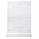 ROULEAU DE 25 FEUILLES TACTIQUES RÉUTILISABLES - FOOTBALL 61 X 78CM ZASTOR 