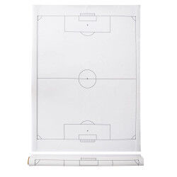 ROULEAU DE 25 FEUILLES TACTIQUES RÉUTILISABLES - FOOTBALL 61 X 78CM ZASTOR 