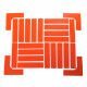 LOT DE 24 BANDES DE MARQUAGE ZASTOR