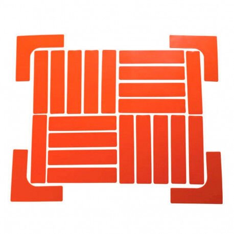 LOT DE 24 BANDES DE MARQUAGE ZASTOR LOT DE 24 BANDES DE MARQUAGE ZASTOR