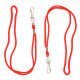 2 CORDONS POUR SIFFLET ARBITRE ROUGE ZASTOR