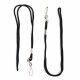 2 CORDONS POUR SIFFLET ARBITRE NOIR ZASTOR
