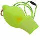 SIFFLET AVEC CORDON ECLIPSE CMG JAUNE FLUO FOX 40