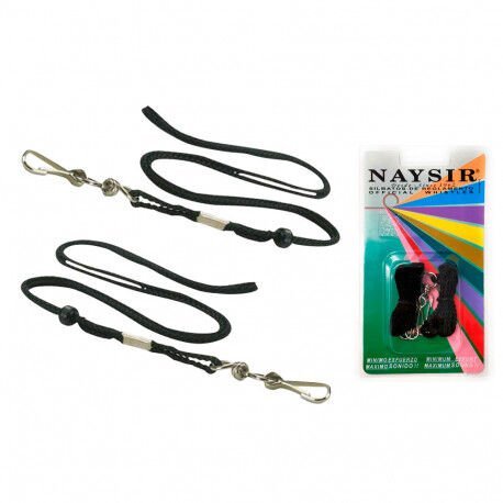 LOT DE 2 CORDONS EN NYLON POUR SIFFLET NAYSIR 