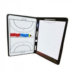 POCHETTE TABLETTE MAGNÉTIQUE TACTIQUE 37 X 25 CM COACH HANDBALL FUTSAL ZASTOR