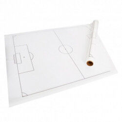 ROULEAU DE 25 FEUILLES TACTIBOLL RÉUTILISABLES ÉLECTROSTATIQUES FOOTBALL 61 X 78 CM ZASTOR