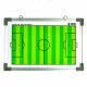 TABLEAU TACTIQUE MAGNÉTIQUE RÉVERSIBLE 30 X 45CM FOOTBALL COULEUR ZASTOR 