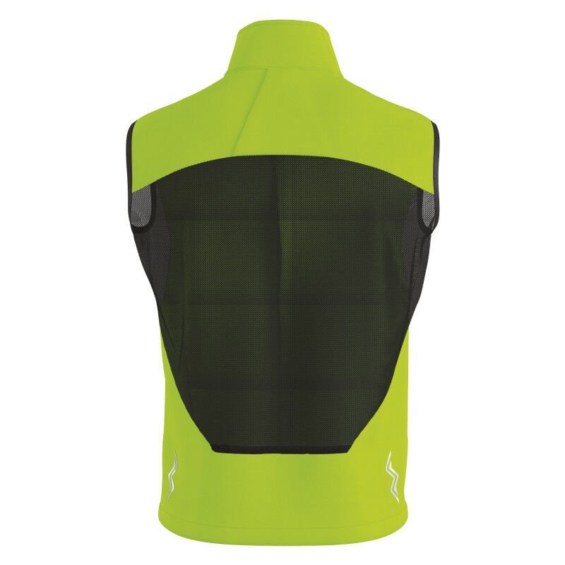 gilet fluo running