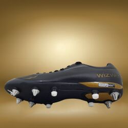 CHAUSSURES FOOTBALL/RUGBY WIZWEDGE WAVE MIXTE NOIR 