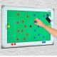 TABLEAU TACTIQUE MAGNÉTIQUE TEAM LUX 60 X 90CM FOOTBALL ZASTOR 