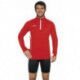 SWEAT 1/2 ZIP RUNNING FARTLEK ROUGE ERREA