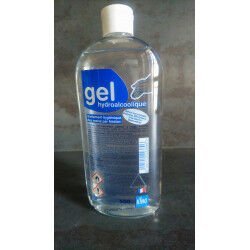 GEL HYDROALCOOLIQUE FLACON DE 500ML