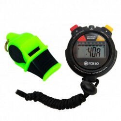 SIFFLET SONIK BLAST ET CHRONOMETRE FOX40 