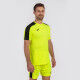MAILLOT MANCHES COURTES ACADEMY III JOMA JAUNE FLUO/NOIR