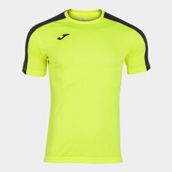 MAILLOT MANCHES COURTES ACADEMY III JOMA JAUNE FLUO/NOIR