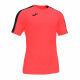 MAILLOT MANCHES COURTES ACADEMY III JOMA CORAIL FLUO/NOIR