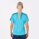 MAILLOT MANCHES COURTES FEMME ACADEMY III JOMA TURQUOISE/MARINE