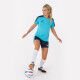 MAILLOT MANCHES COURTES FEMME ACADEMY III JOMA TURQUOISE/MARINE