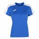 MAILLOT MANCHES COURTES FEMME ACADEMY III JOMA BLEU ROYAL/BLANC