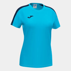 MAILLOT MANCHES COURTES FEMME ACADEMY III JOMA TURQUOISE/MARINE