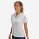 POLO FEMME MANCHES COURTES BALI II JOMA BLANC