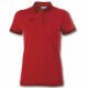 POLO FEMME MANCHES COURTES BALI II JOMA ROUGE