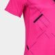 MAILLOT MANCHES COURTES TIGER III JOMA ROSE FLUO/NOIR