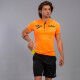 MAILLOT MANCHES COURTES ARBITRE RESPECT II JOMA ORANGE/ANTHRACITE