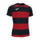 MAILLOT RUGBY MANCHES COURTES PRORUGBY II JOMA NOIR/ROUGE
