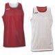 MAILLOT REVERSIBLE BASKETBALL SANS MANCHES ARO JOMA ROUGE/BLANC