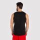 MAILLOT BASKETBALL SANS MANCHES COMBI JOMA NOIR