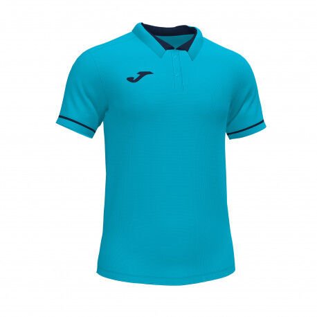 POLO MANCHES COURTES CHAMPIONSHIP VI JOMA TURQUOISE/MARINE