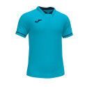 POLO MANCHES COURTES CHAMPIONSHIP VI JOMA TURQUOISE/MARINE