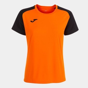 MAILLOT FEMME MANCHES COURTES ACADEMY IV JOMA ORANGE/NOIR