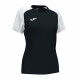 MAILLOT FEMME MANCHES COURTES ACADEMY IV JOMA NOIR/BLANC