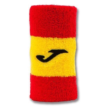 POIGNET EPONGE L JOMA ROUGE/JAUNE