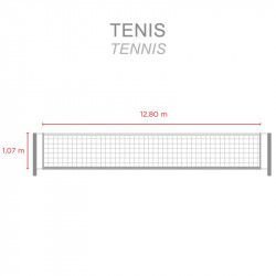 FILET DE TENNIS EXPERT ZASTOR - 5063